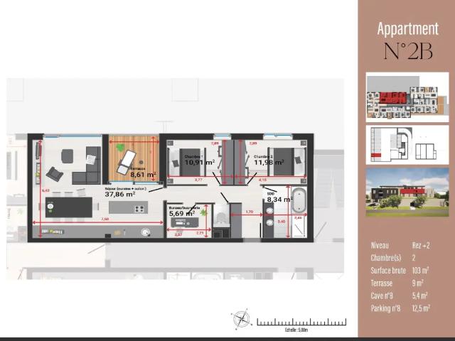 à vendre Appartement Malmedy Avenue des Alliés