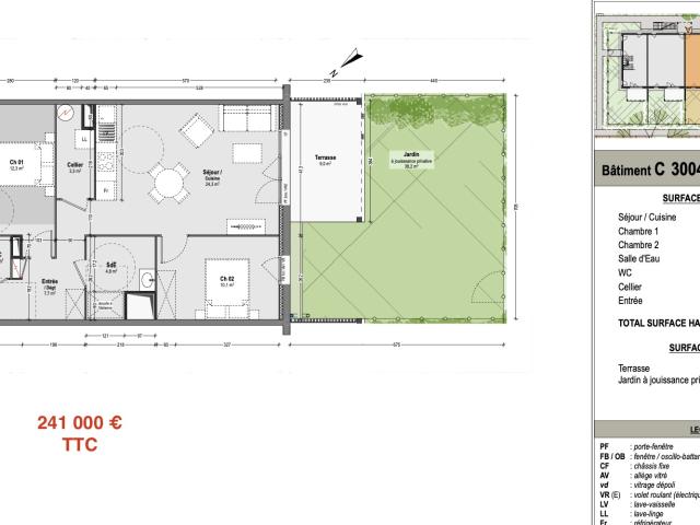 A vendre appartement neuf T3