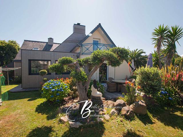 A vendre belle contemporaine Côte des Ajoncs Bretagne 173m² Plougrescant