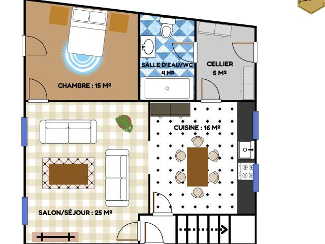 A vendre Bézenet Maison avec 3 chambres