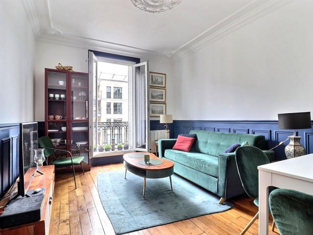 A Vendre Charmant 2 Pièces de 40,65 m2 avec ascenseur Vue Dégagée Paris 19e avenue de Laumière