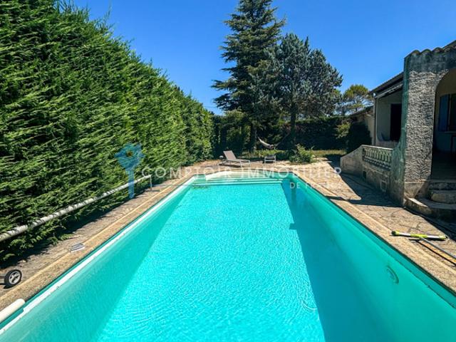 À VENDRE Dept 30 MONS. Villa 3 chambres + jardin+ doub