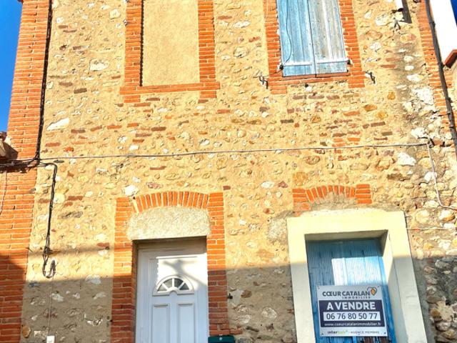 À VENDRE EXCLUSIVITÉ PASSA Maison en pierres 100m2
