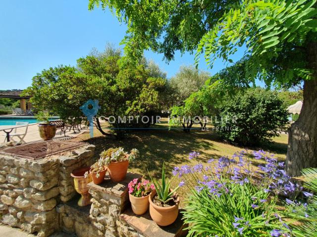 A Vendre GARD 30 Proche Uzès: Magnifique mas P7 avec pis