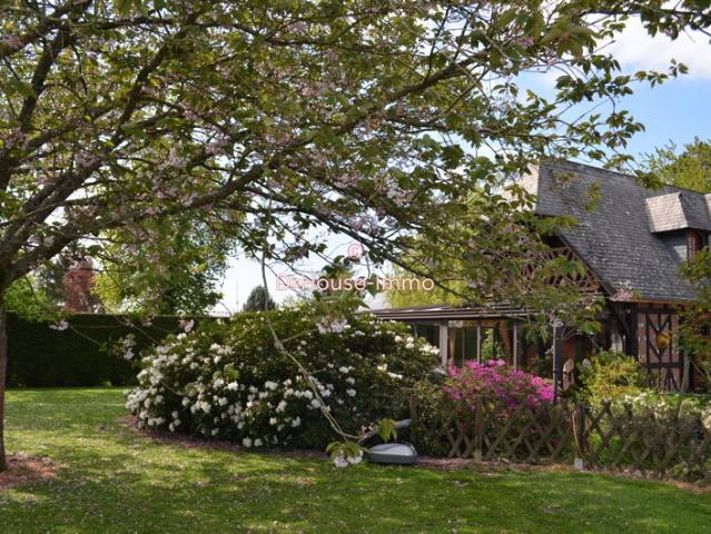 À VENDRE LONGÈRE RESTAUREE 166 m² VIE PLAIN PIED PROCHE BERNAY 27
