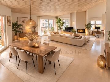 A VENDRE MAGNIFIQUE APPARTEMENT DE 4,5 PIÈCES EN PPE DE 137 M2