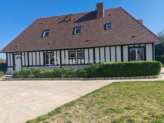 A VENDRE Maison 3 chambres, séjour 45 m², double garage – TROUVILLE LA HAULE