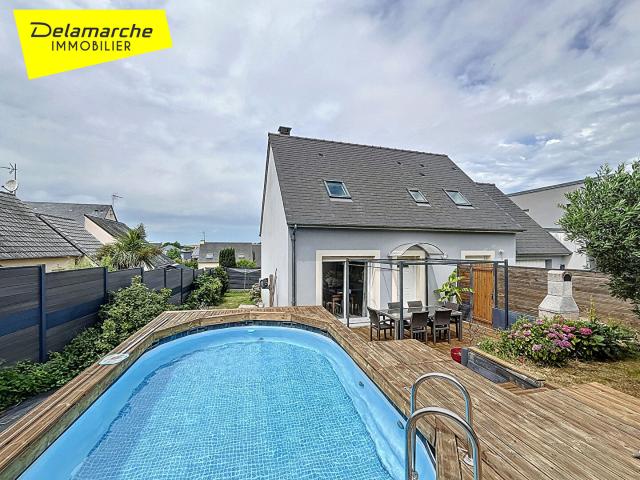A vendre maison avec piscine à SAINT PAIR SUR MER