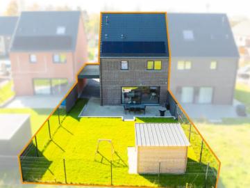 Geschakelde Woning te koop in Blegny - Tuin