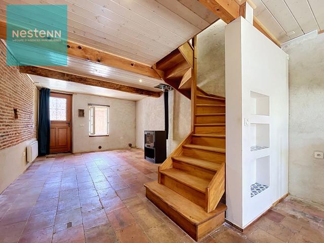 A vendre, Maison de village de 90 m², rénovée, 2 chambres e. 90m² Vieillevigne