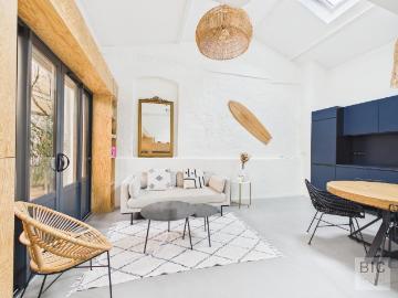 A vendre maison de ville esprit loft avec cour privative 64m² Bordeaux