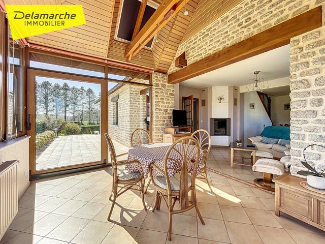 A vendre maison La Lande D'airou avec sous sol et grand garage