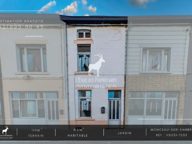 à vendre Maison Monceau sur Sambre