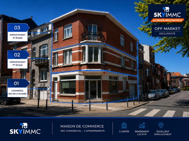 à vendre Maison Schaerbeek Rue Fernand Séverin