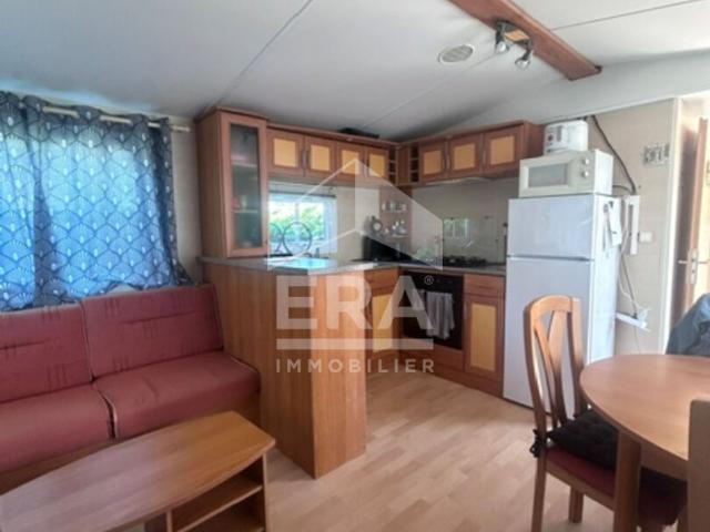 A Vendre Mobil home climatisé 3 pièces + parcelle 278 m2 Villers Sur Authie