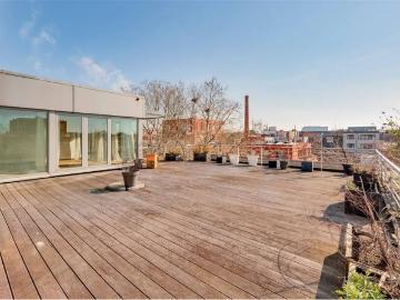 Penthouse te koop in Antwerpen - Tuin