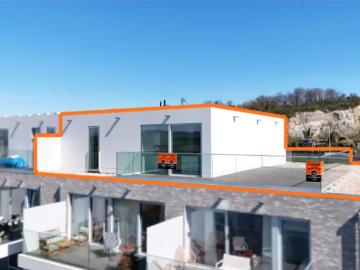 Penthouse te koop in Oupeye - Parkeerplaats