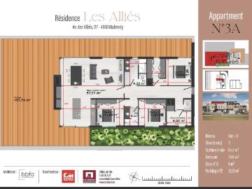 à vendre Penthouse Malmedy Avenue des Alliés