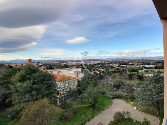 À VENDRE PERPIGNAN LAS COBAS APPARTEMENT T3 AVEC CAVE ET STATIONNEMENT