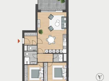 à vendre Rez De Chaussée Angleur Rue du Centre Spatial