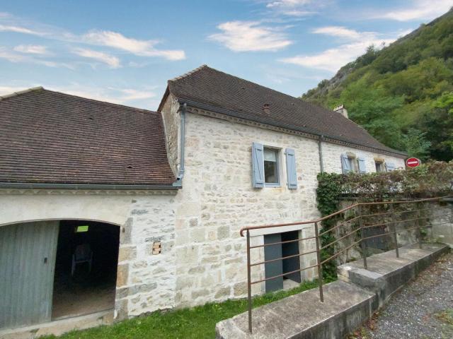 A vendre Rocamadour, maison T4 en pierre entièrement restaur. 78m² Gramat