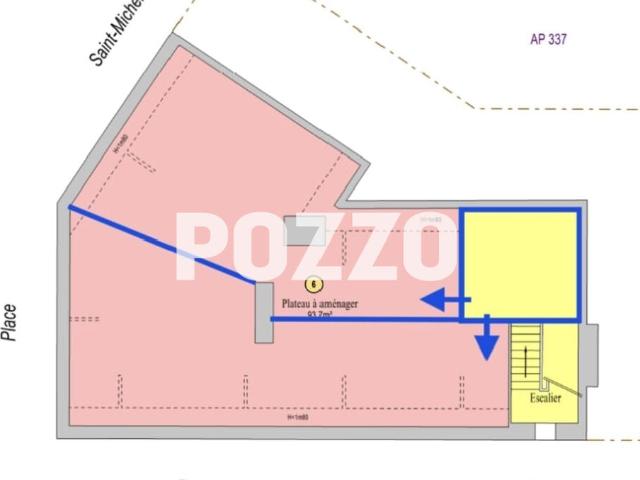 A Vendre Saint Hilaire Du Harcouët Appartement 93.7 m2 CENTRE VILLE 3ème étage