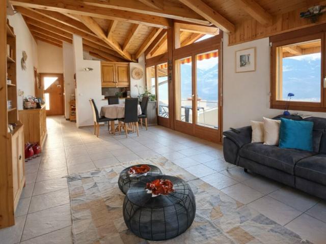 A VENDRE Savièse Chandolin: Attique 4.5 pces avec vue panoramique