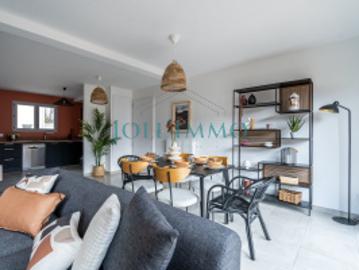 À VENDRE SPACIEUX APPARTEMENT T5 EN REZ DE JARDIN ROUSSILLON 38150