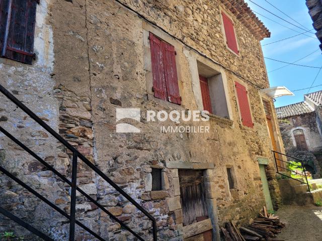 A Vendre, St Gervais sur Mare, maison de village en pierre