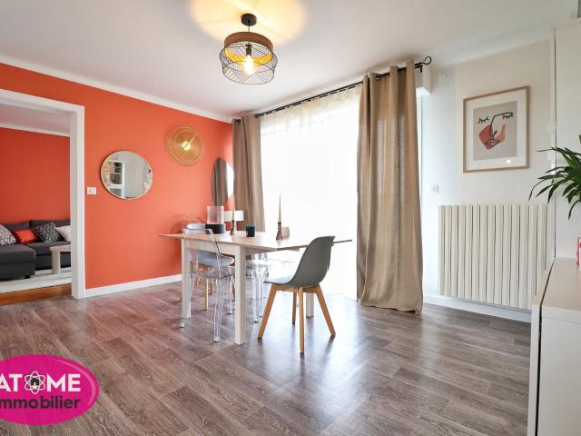À VENDRE Superbe appartement T3 rénové 68 m2 avec cave, garage et jardinet Sans charges de copropriété