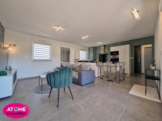 À vendre Superbe F3 moderne avec terrasse plein sud & garage à Rombas