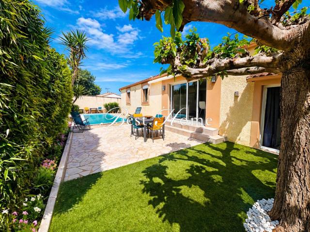 A VENDRE SUR CAISSARGUES Maison de plain pied avec piscine
