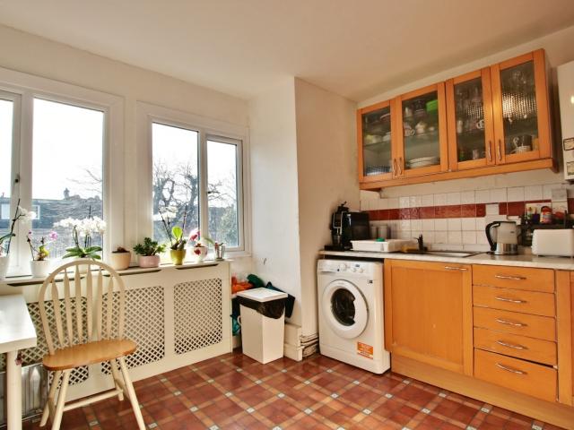 A very generous size two bedroom conversion flat
