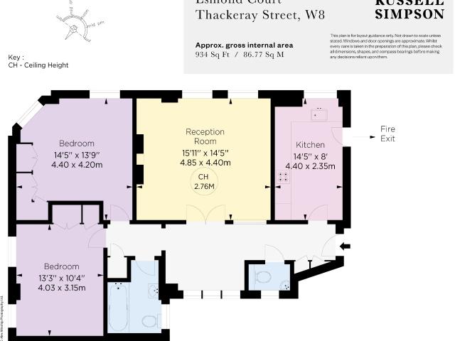 A well proportioned two bedroom apartment in the heart of Kensington