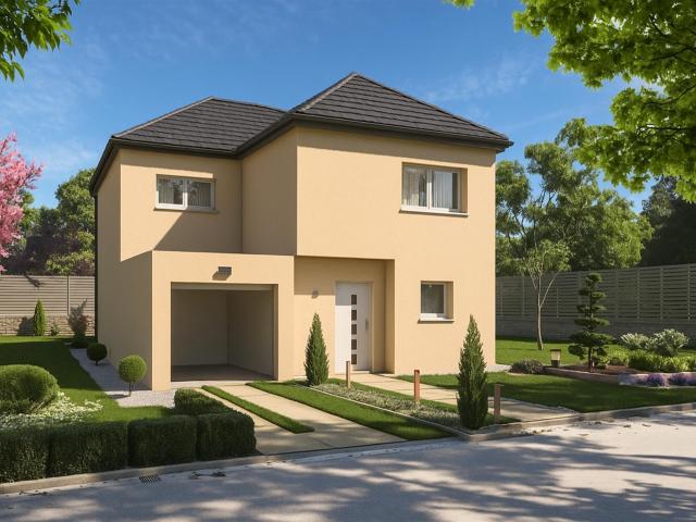 A 10 minutes de Allschwil, au calme, maison de ville 5 pièce. 107m² Wentzwiller