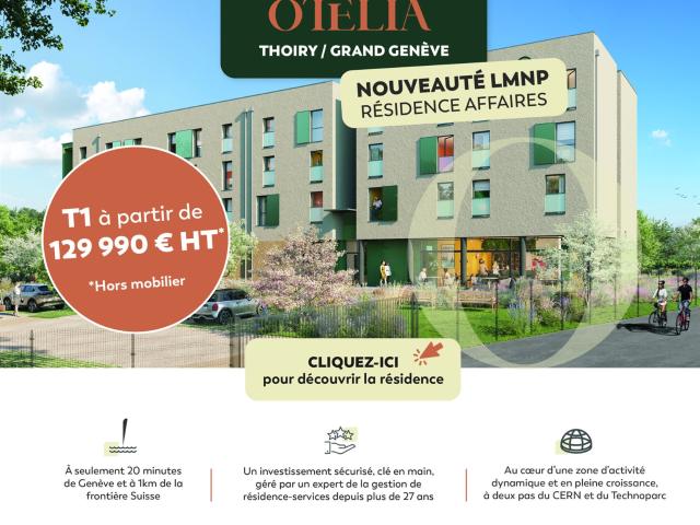 A 20 minutes de Geneve Pour investisseurs et créateurs de. 18m² Thoiry