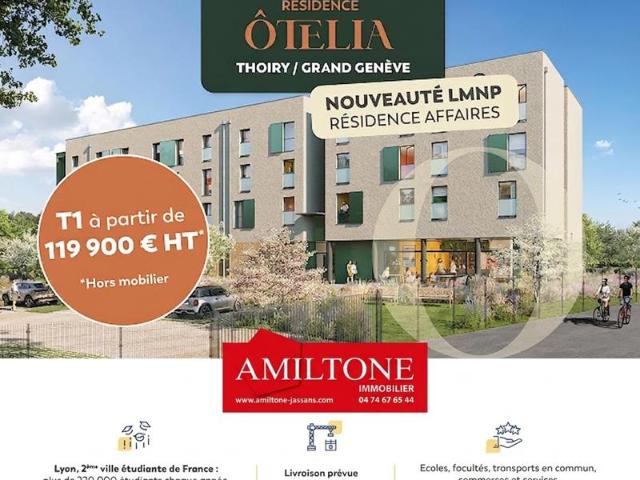 A 20 minutes de GENEVE Pour investisseurs et créateurs de