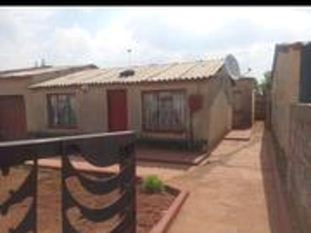 a 2 bedrooms house on the market in.