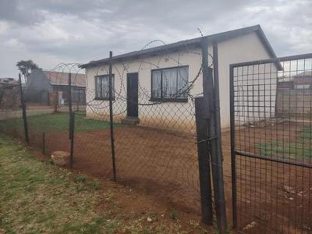 a 2 bedrooms house on the market in.