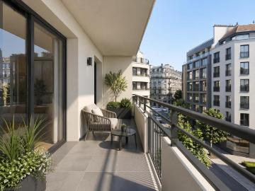 À 2 MIN DU TRAM LOGGIA BIEN EXPOSÉE 4ÈME ÉTAGE AGRÉABLE APPARTEMENT 3 PIÈCES