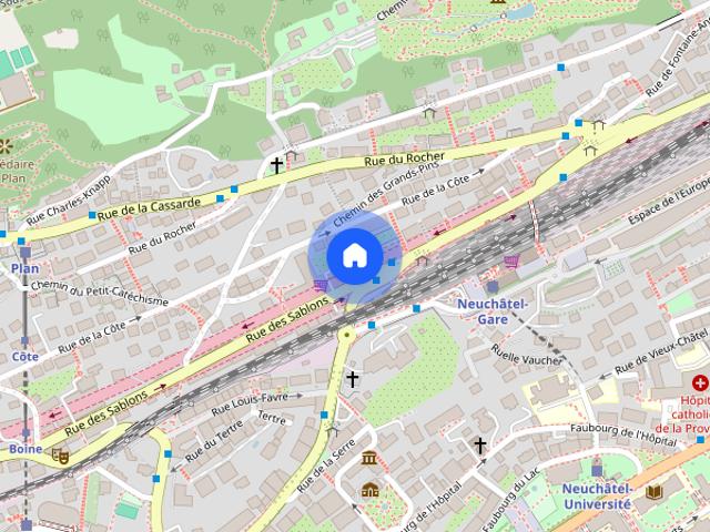 A 2 minutes de la gare