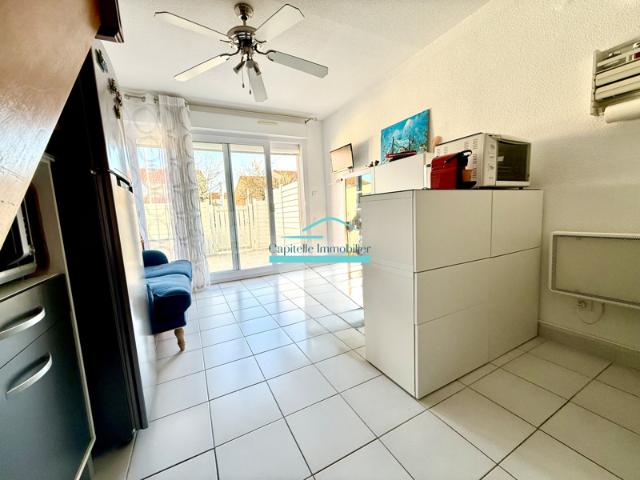 À 50 m de la plage Villa T3 rénovée avec terrasse et parki