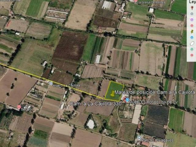 A 8 km de Centro Sur, y a 1 km del fracc San Pablo, Terreno de 10640 m² en venta