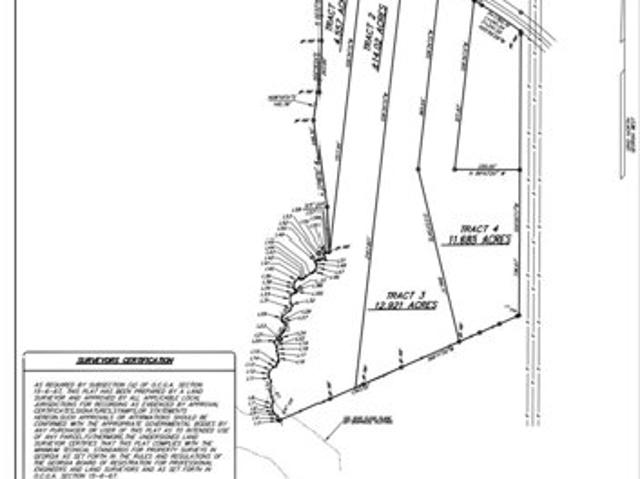 Ac Tract Lamars Mill Rd, Flovilla, Plot For Sale