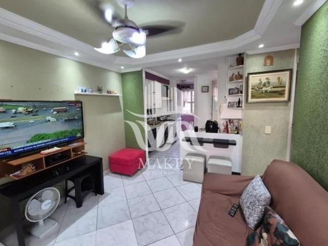 Ac. Financiamento. Apartamento de 2 dormitórios, cozinha planejada, 52m² Condomínio Res. Santa Fel