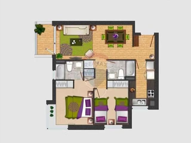 Acogedor departamento en excelente ubicación | 2 dormitorios por 3090.00 en Temuco