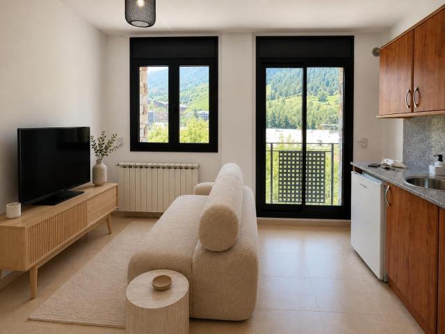 Acogedor estudio amueblado con parking en Gran Sol El Tarter