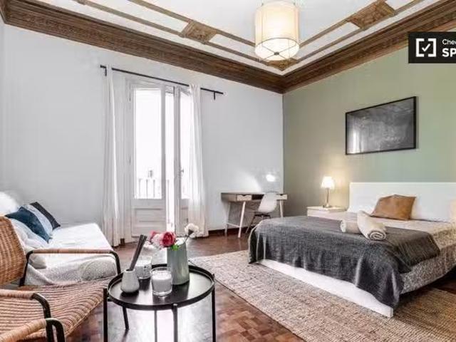 ¡Renta! Habitación doble, apartamento de 9 dormitorios, L'Esqu.