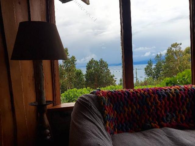 Acogedora cabaña con vista al volcán Osorno