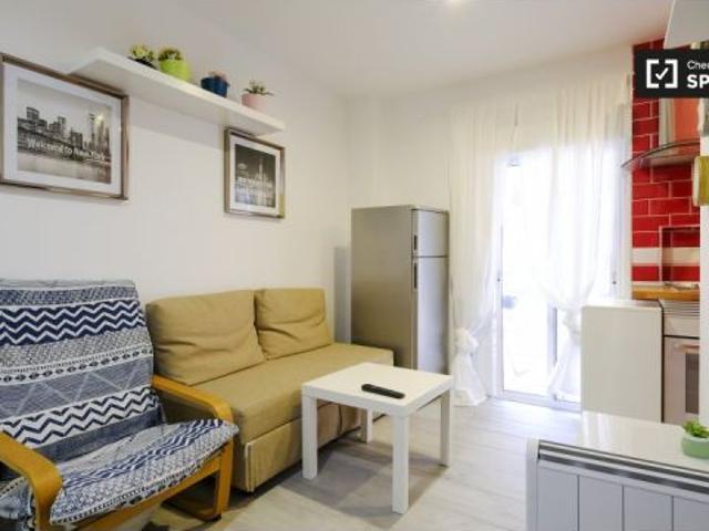 Acogedora habitación con cama individual en alquiler en Puerta del Ángel